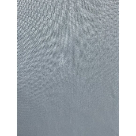 Vanity Fair Light Blue Nylon Long Nightgown Robe With Embroidered Detail Size L - Picture 12 of 14